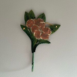 Vintage Floral Wall Hook